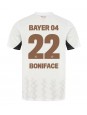 Billige Bayer Leverkusen Victor Boniface #22 Bortedrakt 2024-25 Kortermet